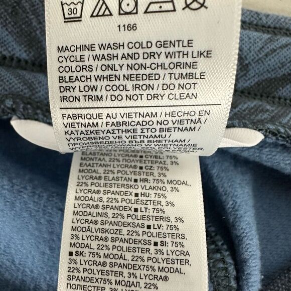 Athleta Super Soft Warm Up 2.0 Jogger Blue XL/14 - Picture 9 of 9